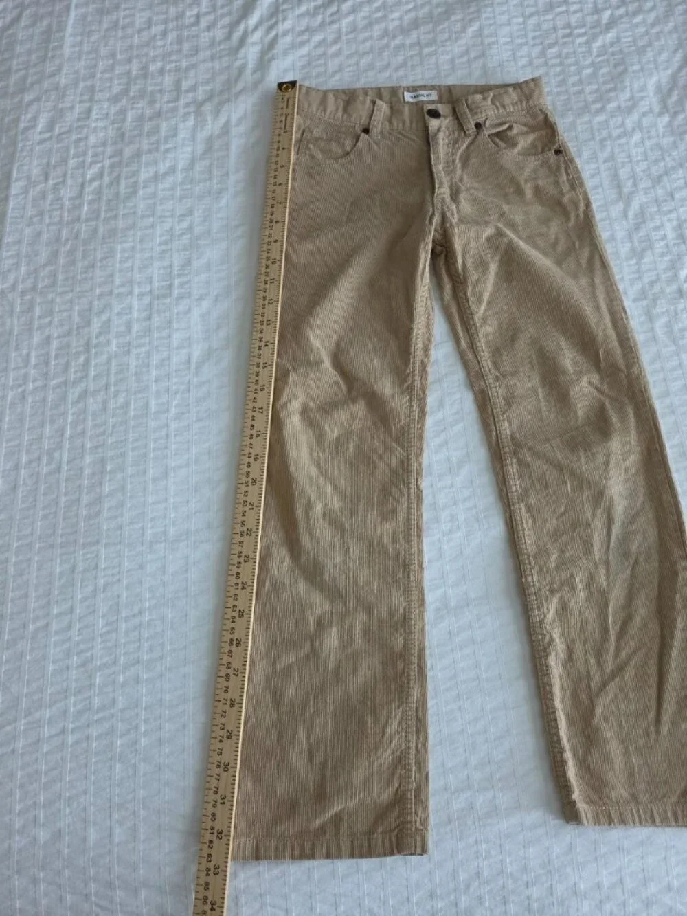 Gymboree Boys Corduroy Pants Size 10 Khaki Classic Fit 100% Cotton